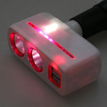 Caricatore USB doppio per auto 80W 3,1A SHUNWEI SD-1918