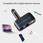 Caricatore USB doppio per auto 80W 3,1A SHUNWEI SD-1918