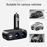 Caricatore USB doppio per auto 80W 3,1A SHUNWEI SD-1918