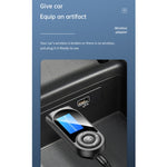 Trasmettitore ricevitore Bluetooth 5.0 con display LCD T-13