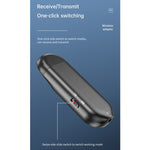 Trasmettitore ricevitore Bluetooth 5.0 con display LCD T-13
