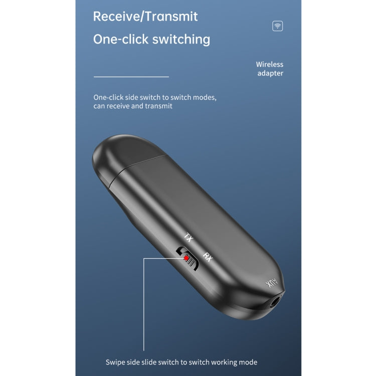Trasmettitore ricevitore Bluetooth 5.0 con display LCD T-13