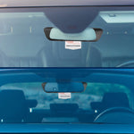 Specchietto retrovisore interno auto antiriflesso blu