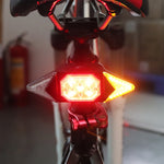 Luce posteriore per bicicletta con telecomando wireless USB