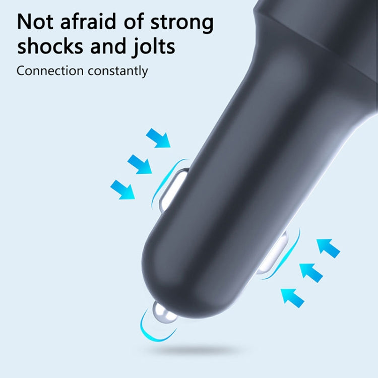 Trasmettitore FM Bluetooth con doppio USB e luce auto