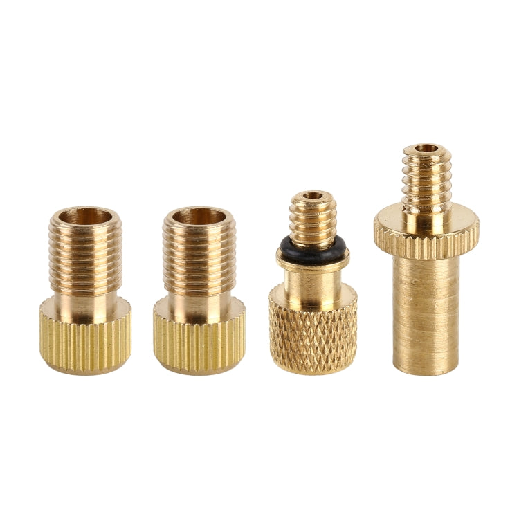Adattatore gonfiaggio 4 in 1 valvole francese americana britannic