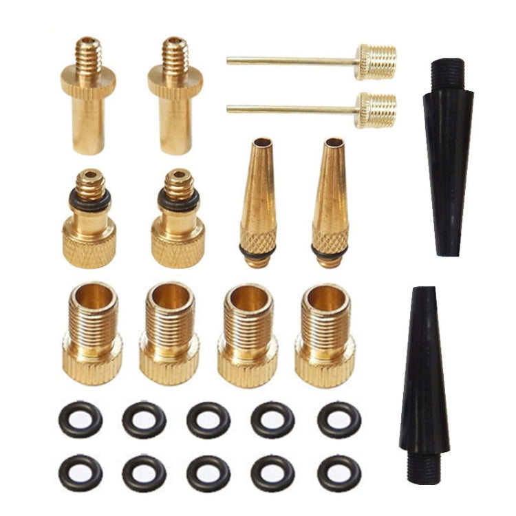 Adattatore gonfiaggio 24 in 1 bocca francese americana