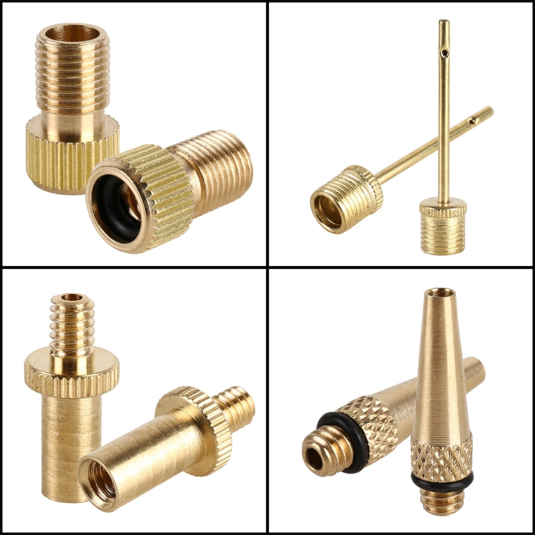 Adattatore gonfiaggio 24 in 1 bocca francese americana