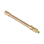 Tubo prolunga valvola pneumatici rame 100mm 5 pezzi