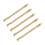 Tubo prolunga valvola pneumatici auto in rame 120mm