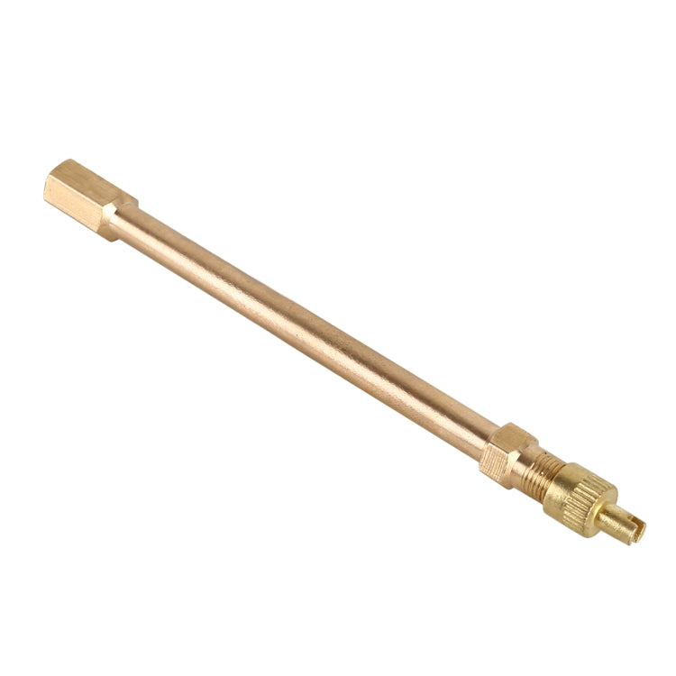 Tubo prolunga valvola pneumatici auto in rame 120mm
