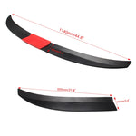 Labbro spoiler laterale posteriore auto in ABS 58cm