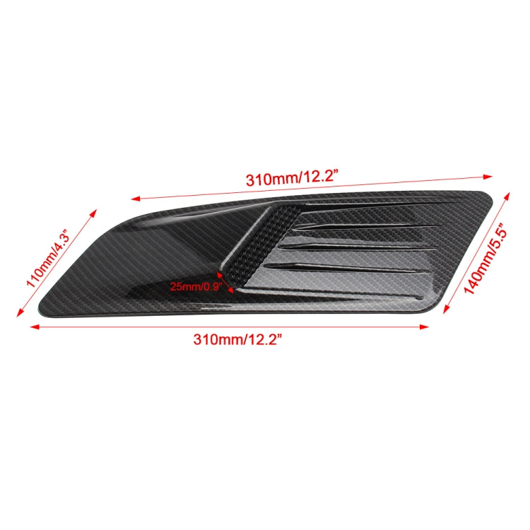 Set 2 cappe aspirazione aria per Ford Mustang 2015-2017