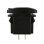Caricabatterie auto doppia USB 4.8A con luce LED blu