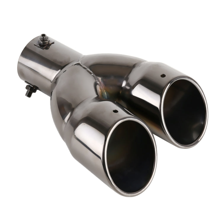 Tubo punta silenziatore scarico auto 6 cm acciaio inox