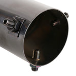 Tubo punta silenziatore scarico auto 6 cm acciaio inox