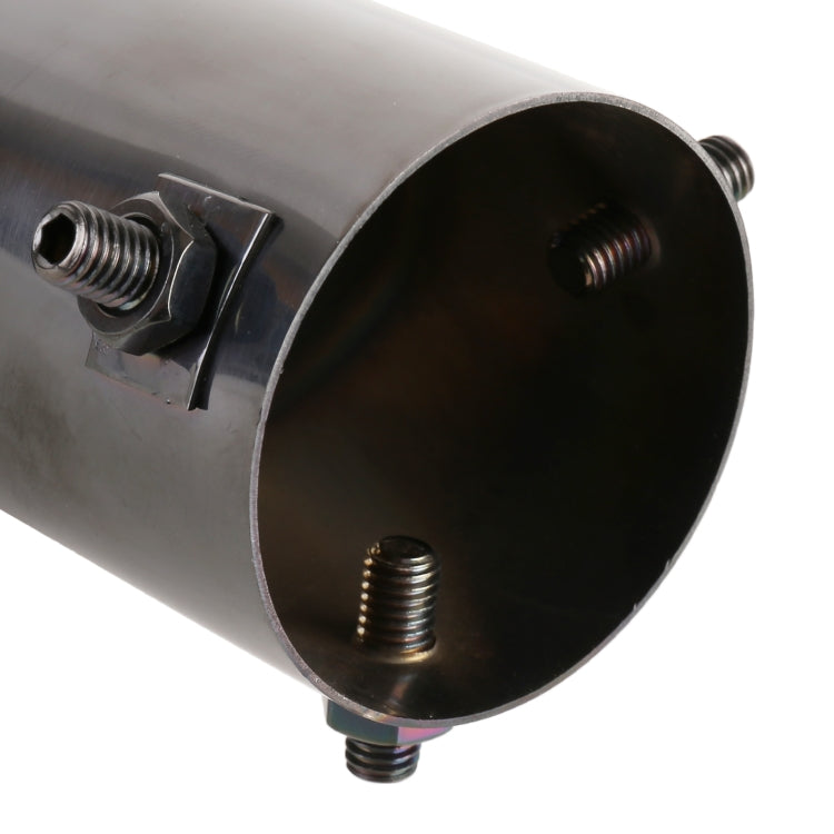Tubo punta silenziatore scarico auto 6 cm acciaio inox