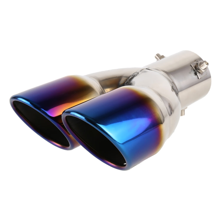 Tubo punta silenziatore scarico auto 6 cm acciaio inox