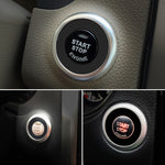 Adesivo decorativo pulsante avviamento Nissan 2013-2018