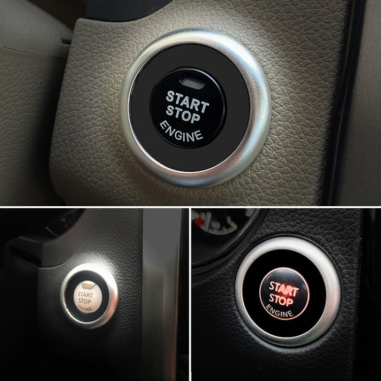 Adesivo decorativo pulsante avviamento Nissan 2013-2018