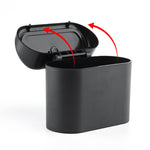 Contenitore bidone spazzatura auto in polipropilene 18x15x10 cm