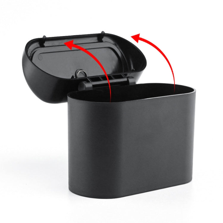 Contenitore bidone spazzatura auto in polipropilene 18x15x10 cm
