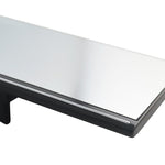 Specchio retrovisore ausiliario auto bianco 300 x 80 mm - immagine 4