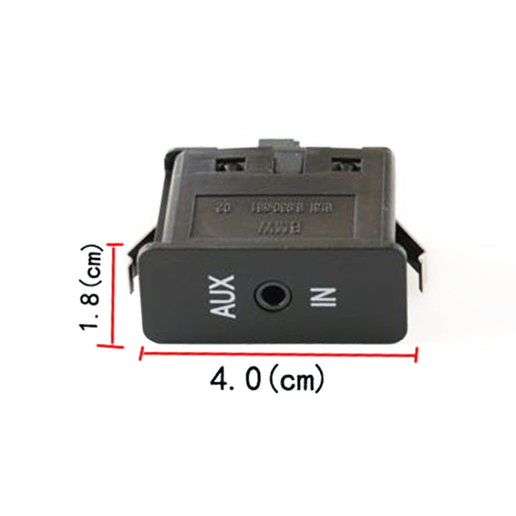 Interfaccia audio AUX per BMW X1 X3 in ABS