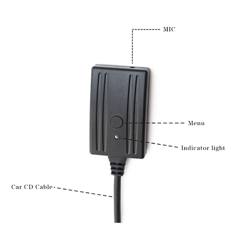 Cavo audio Bluetooth AUX con microfono per BMW E60 E63