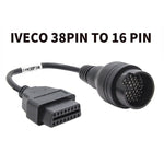 Cavo da 38 pin a OBD2 per camion IVECO 24V