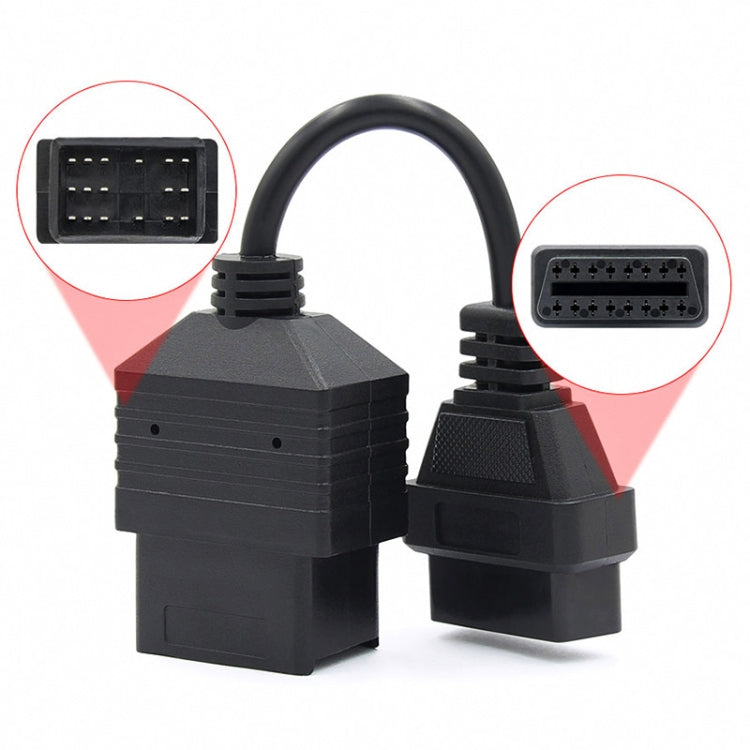 Cavo adattatore diagnostico OBD2 17 pin a 16 pin Toyota