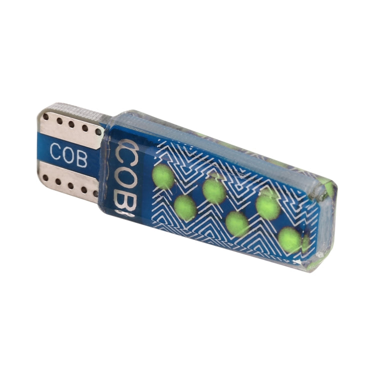 10 pezzi Lampadine T10 12V 1,2W 12 LED COB per Auto