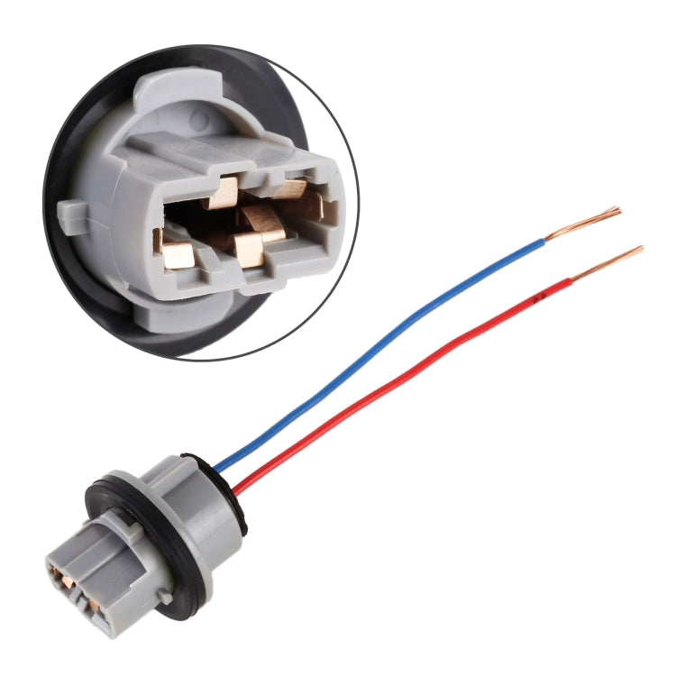 Supporto portalampada luce di svolta auto T20 con cavo