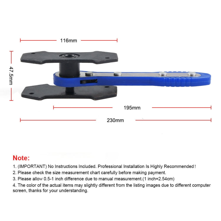 Cuscinetto pinza spargitore pistone freno auto 360°
