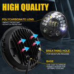 Fari a LED Matrix 7 pollici per Jeep Wrangler