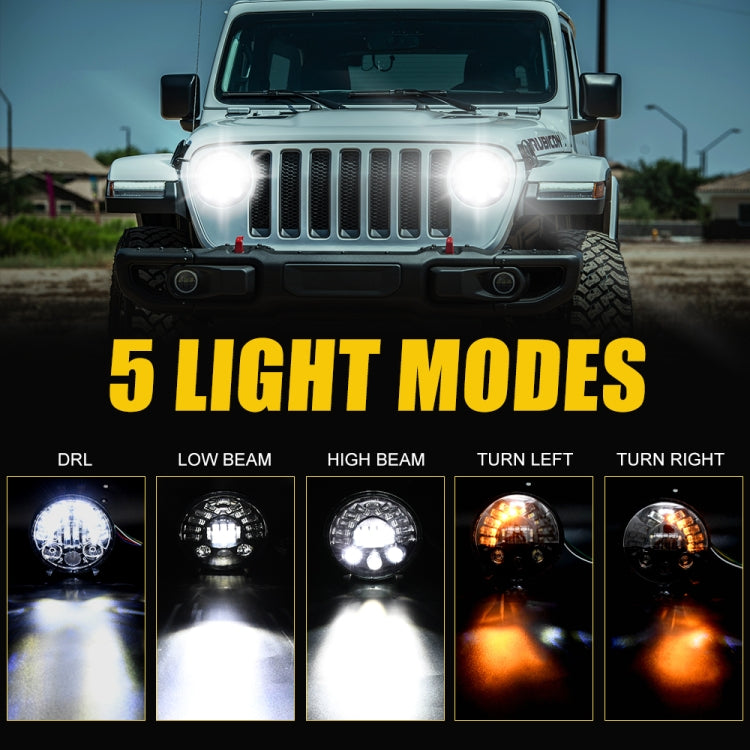 Fari a LED Matrix 7 pollici per Jeep Wrangler