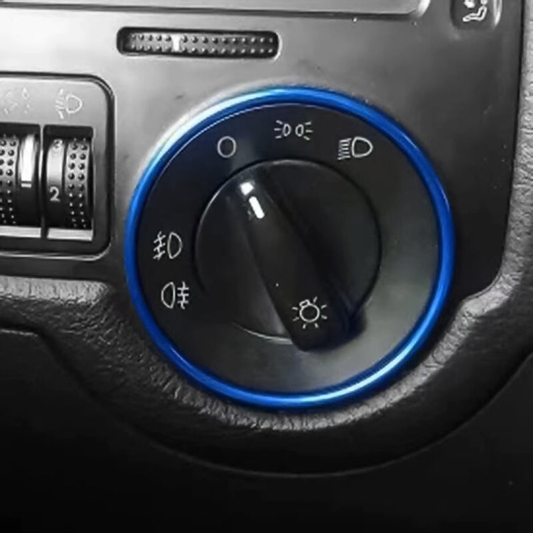 Anello decorativo interruttore fari per Volkswagen Golf