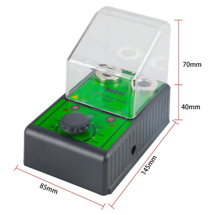 Tester per candele doppio foro auto 12V DUOYI DY28
