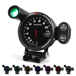 Contagiri LED auto 80 mm con funzione autocontrollo