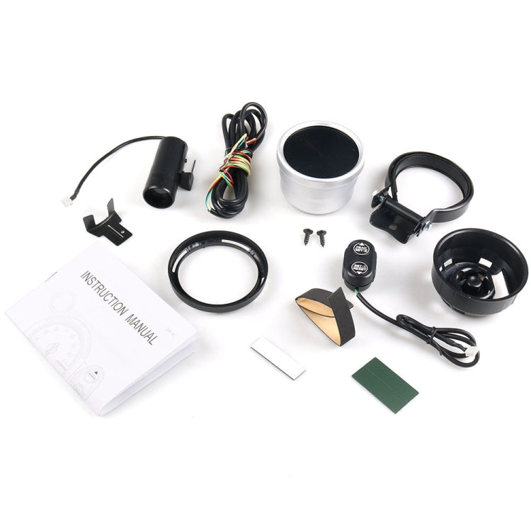 Contagiri LED auto 80 mm con funzione autocontrollo