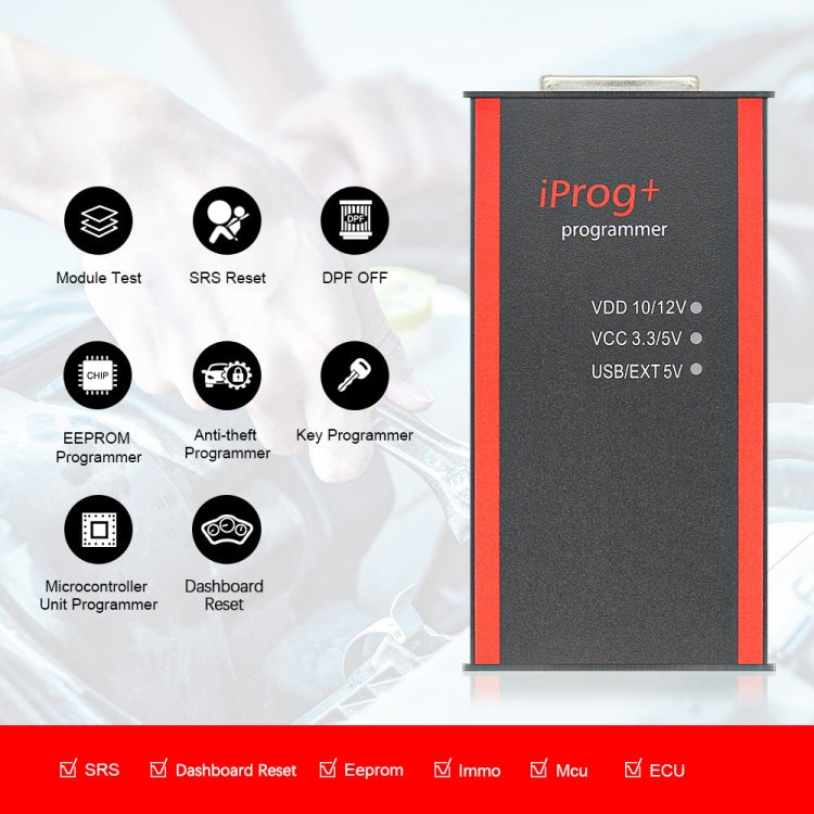 Programmatore chiavi auto Iprog+ Pro V87 ECU