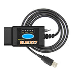 Cavo diagnostico USB OBD ELM327 V1.5 con interruttore