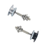 Kit clip blocco perni cofano auto 54mm in alluminio