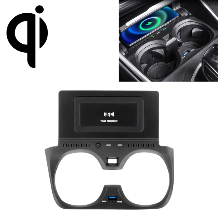 Caricabatterie wireless auto 10W per BMW Serie 3 2020-2022