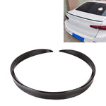 Labbro spoiler laterale posteriore auto in plastica nera