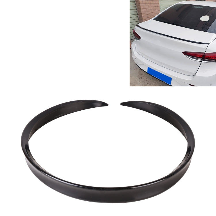 Labbro spoiler laterale posteriore auto in plastica nera