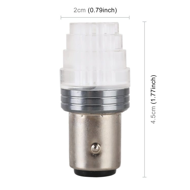 Luce freno auto 1157 12V 9 LED SMD-3528 0,6W