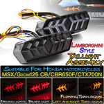 Fanale posteriore moto integrato KC670 per Honda MSX125