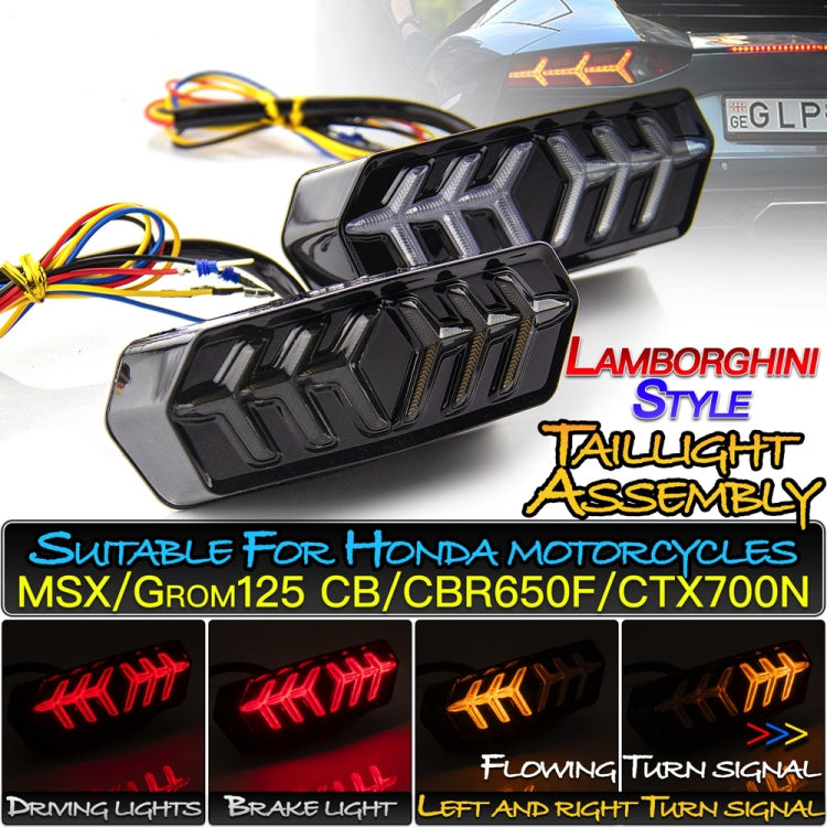 Fanale posteriore moto integrato KC670 per Honda MSX125