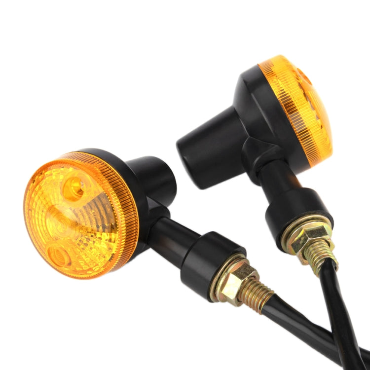 2 Indicatori di direzione per moto 12V 10W luce gialla